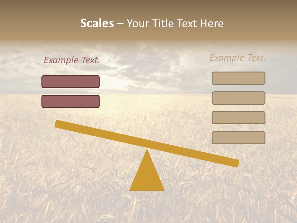 Cloudy Field Wind PowerPoint Template