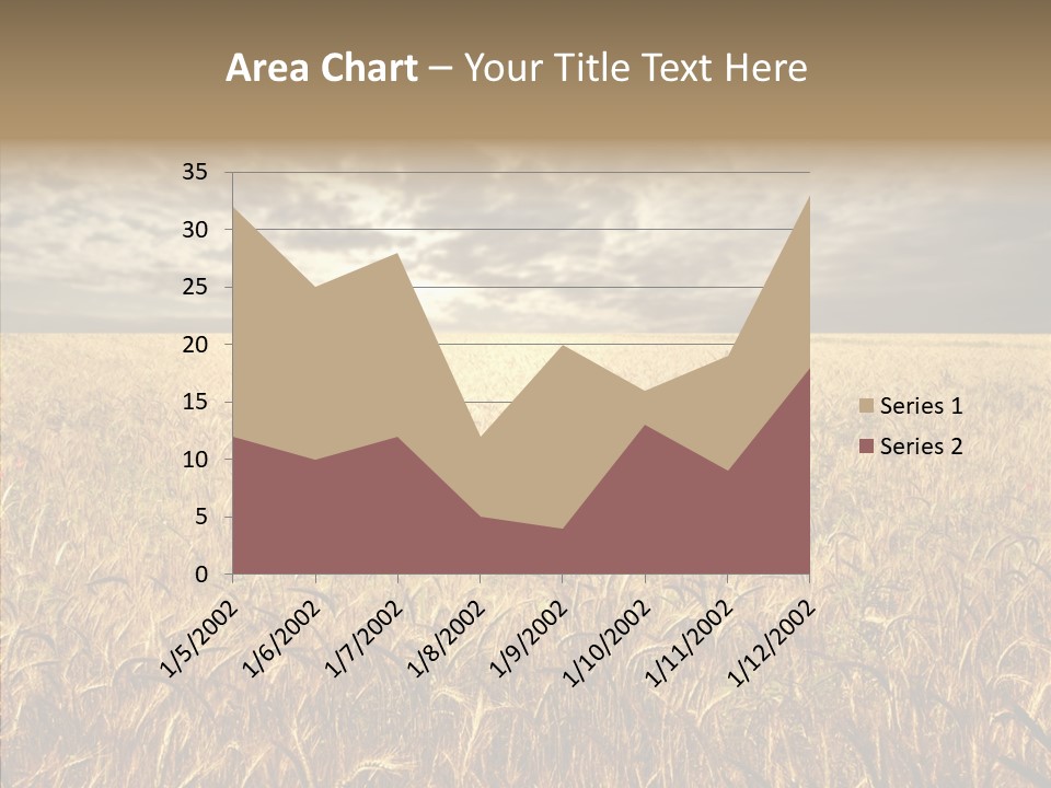 Cloudy Field Wind PowerPoint Template