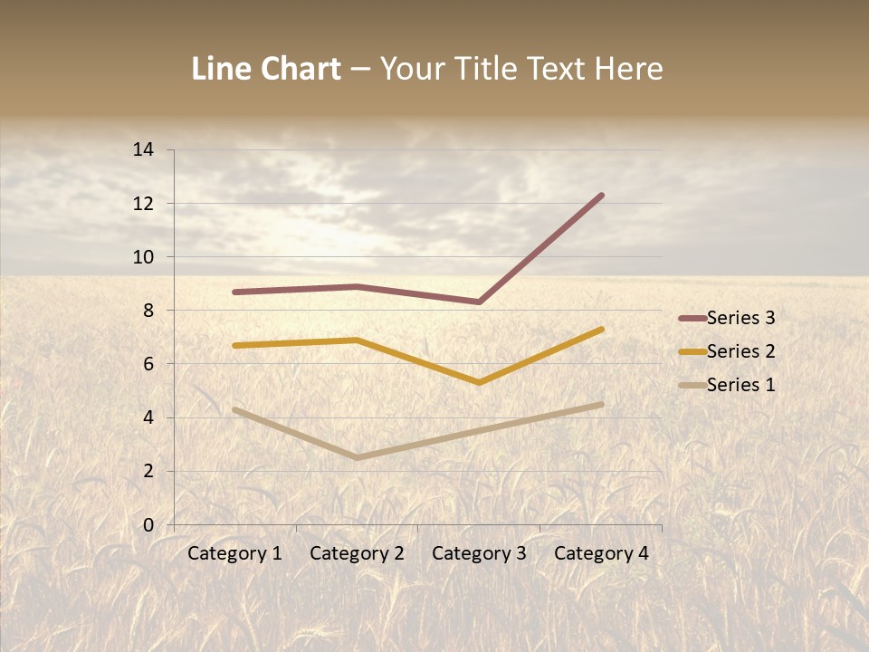 Cloudy Field Wind PowerPoint Template