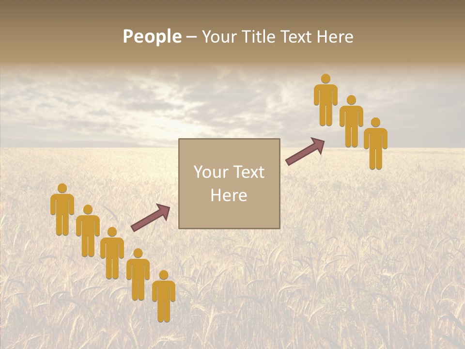 Cloudy Field Wind PowerPoint Template