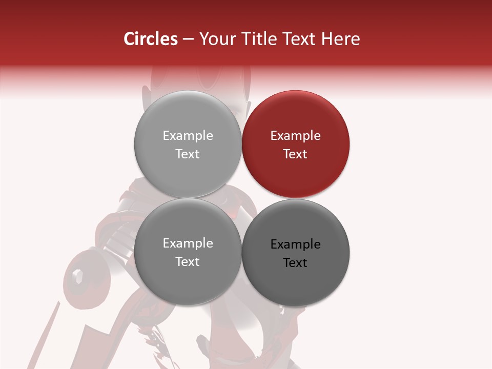 Wallpaper Metal Girl PowerPoint Template