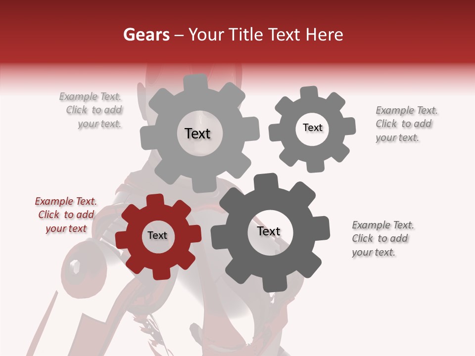 Wallpaper Metal Girl PowerPoint Template