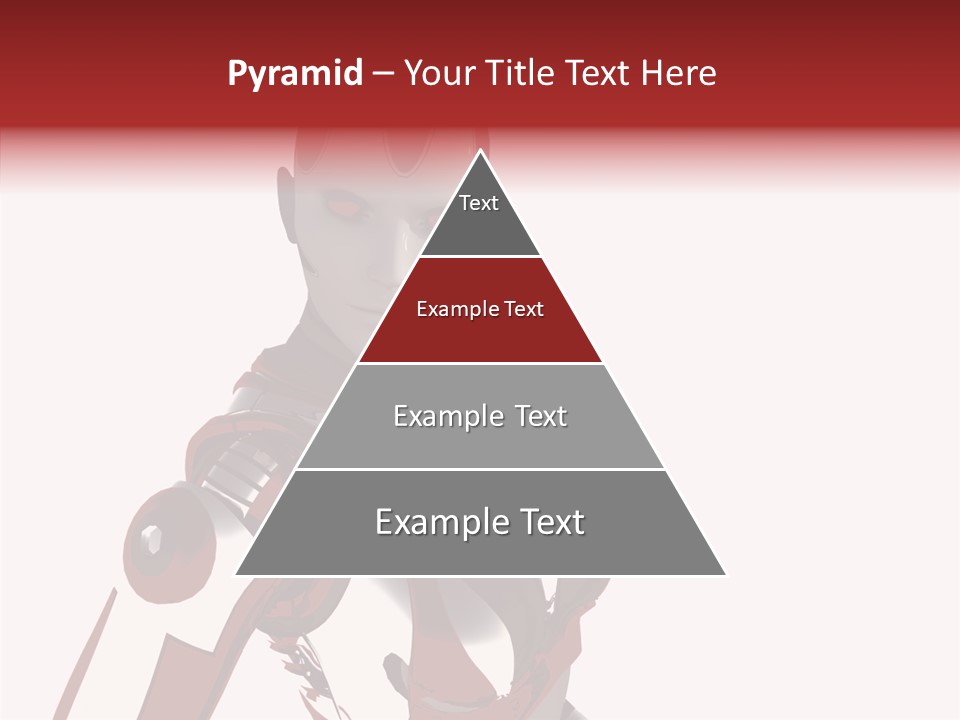 Wallpaper Metal Girl PowerPoint Template