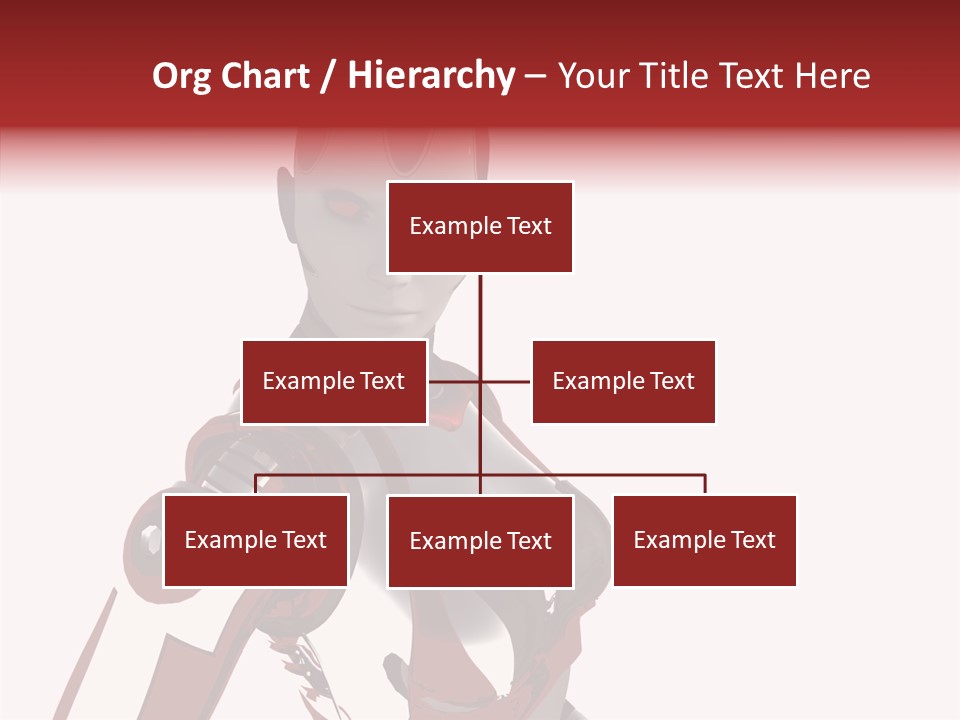 Wallpaper Metal Girl PowerPoint Template