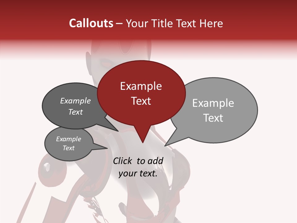 Wallpaper Metal Girl PowerPoint Template