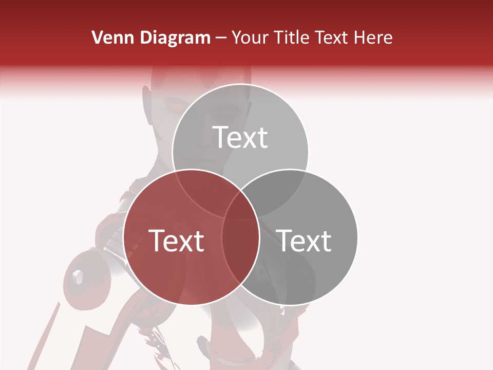 Wallpaper Metal Girl PowerPoint Template