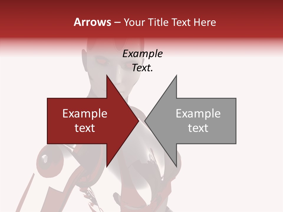 Wallpaper Metal Girl PowerPoint Template