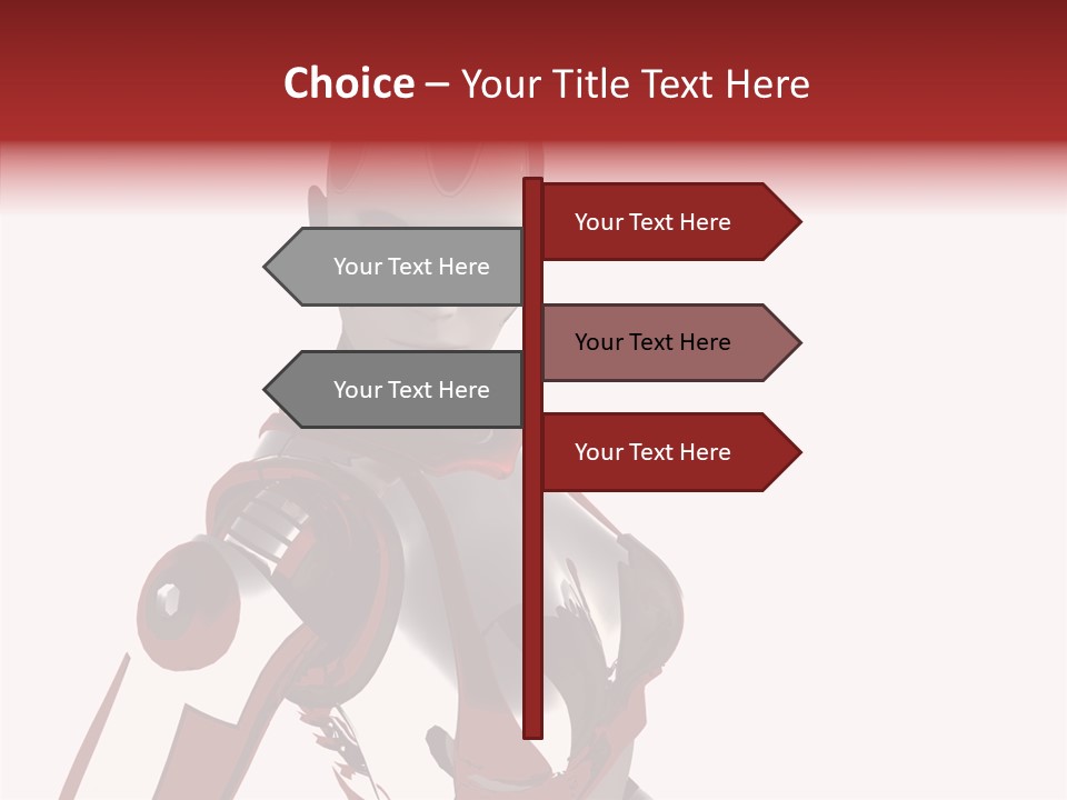 Wallpaper Metal Girl PowerPoint Template