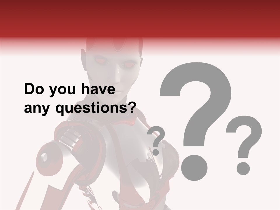 Wallpaper Metal Girl PowerPoint Template