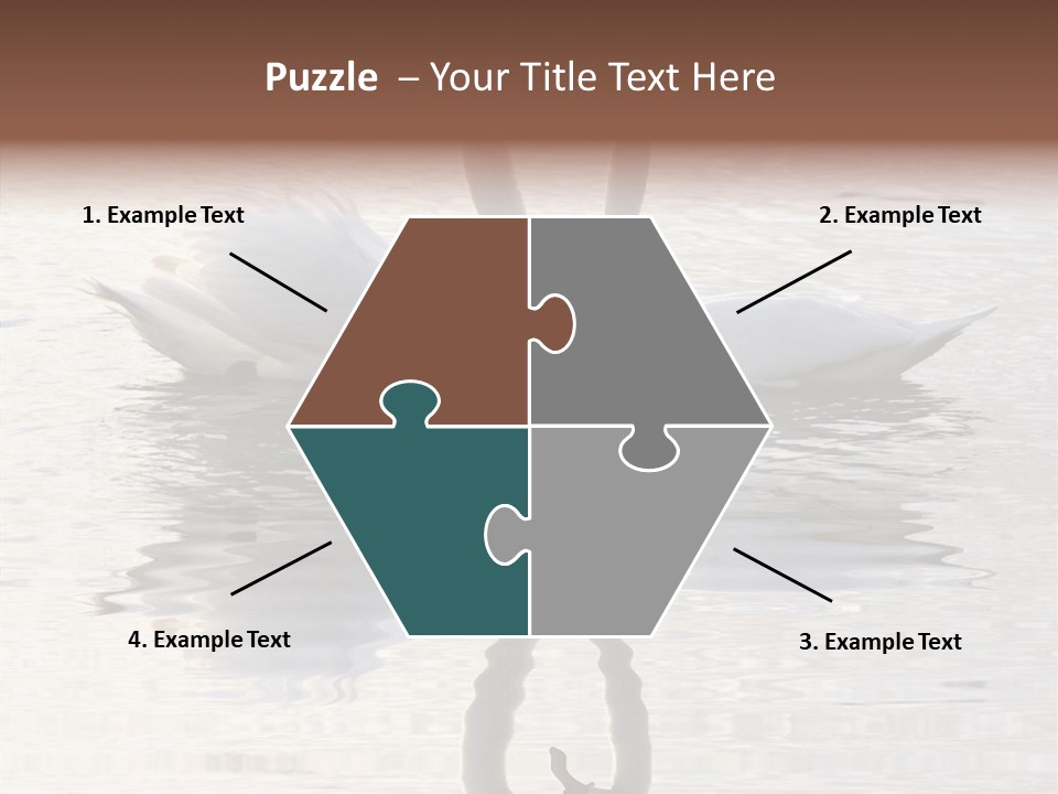 Lake Peaceful Love PowerPoint Template