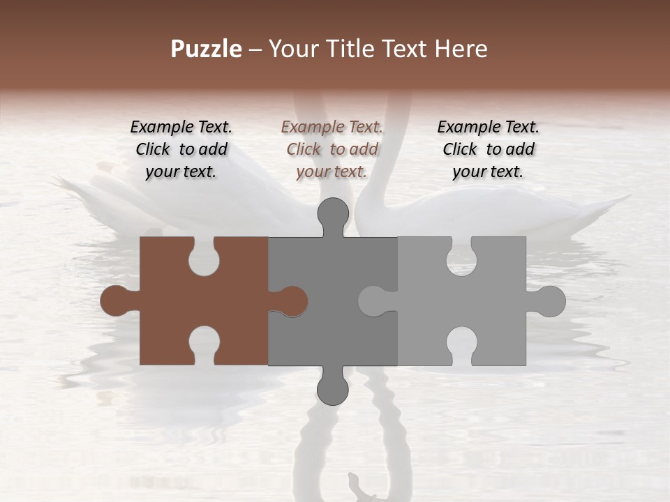 Lake Peaceful Love PowerPoint Template