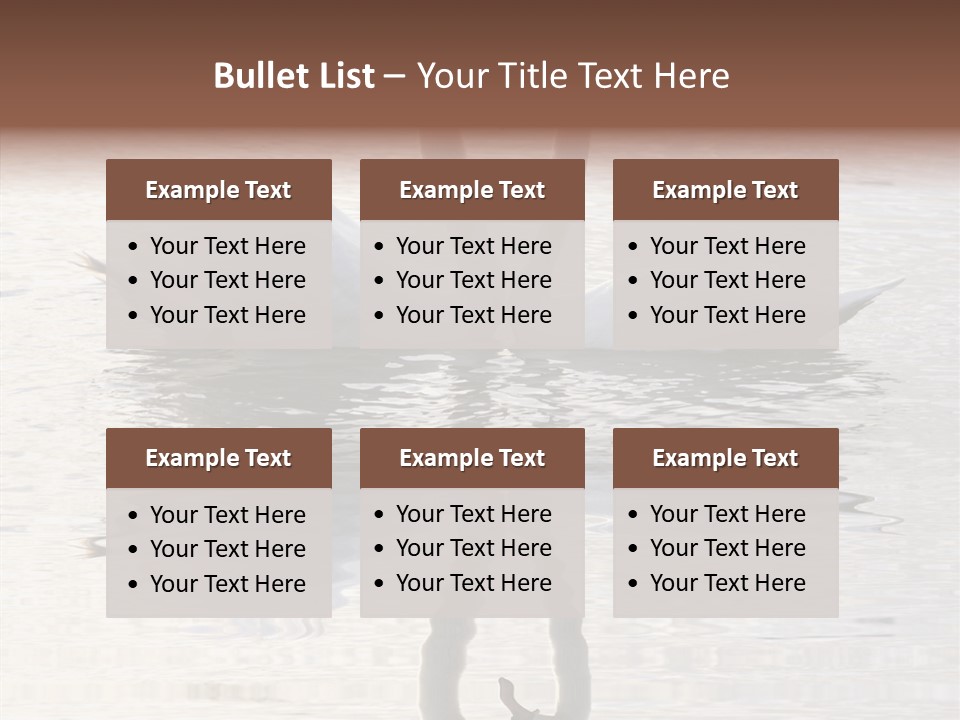 Lake Peaceful Love PowerPoint Template