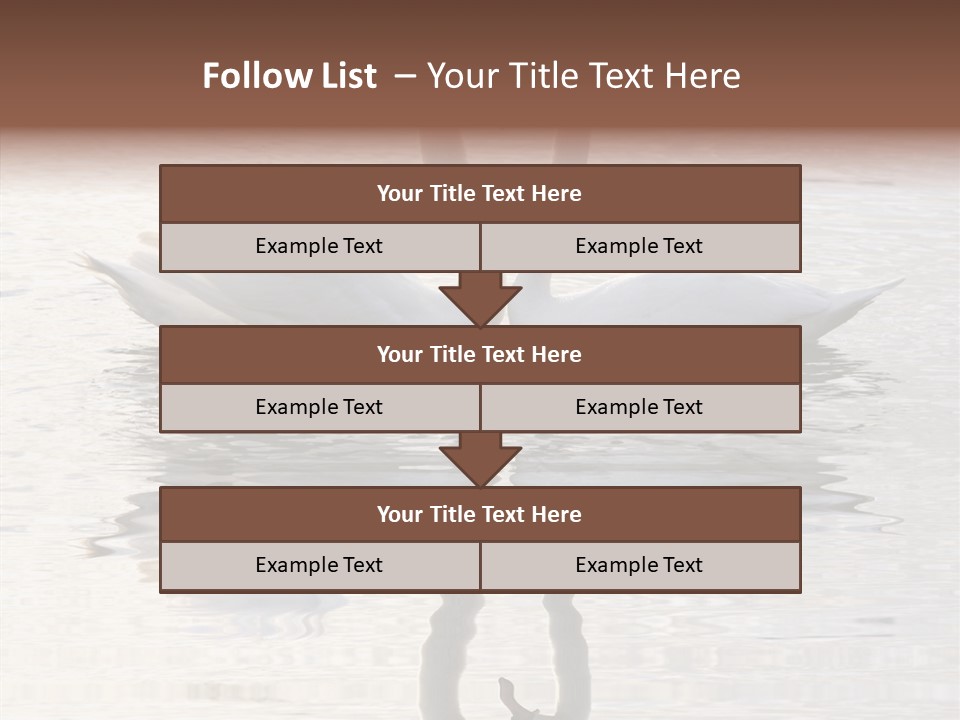 Lake Peaceful Love PowerPoint Template