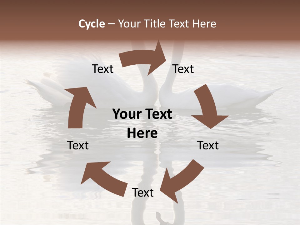 Lake Peaceful Love PowerPoint Template