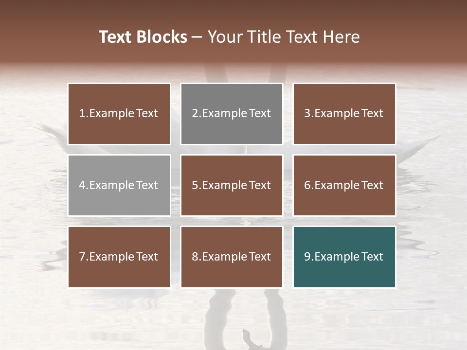 Lake Peaceful Love PowerPoint Template