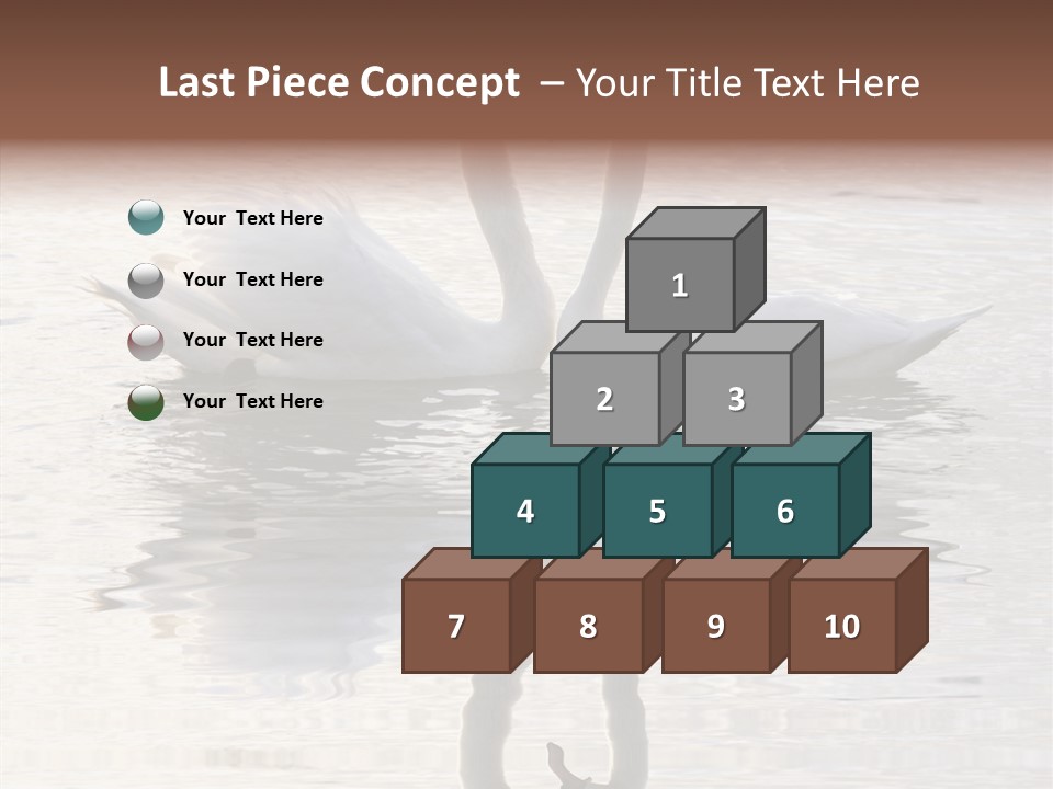 Lake Peaceful Love PowerPoint Template