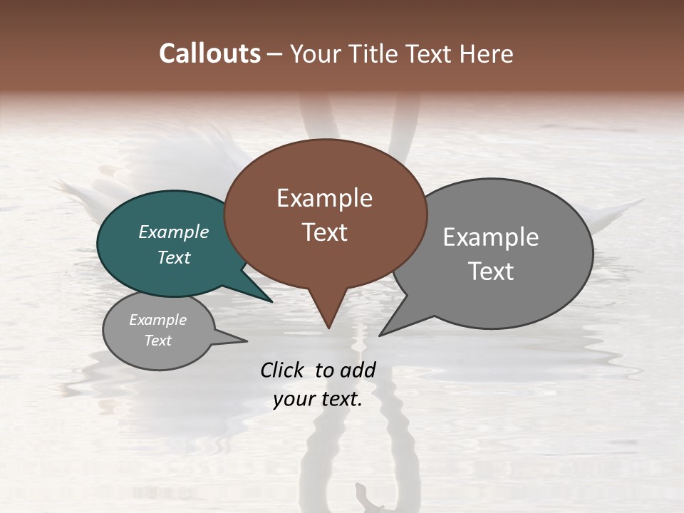 Lake Peaceful Love PowerPoint Template