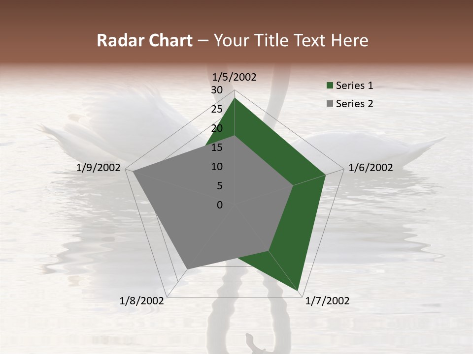 Lake Peaceful Love PowerPoint Template