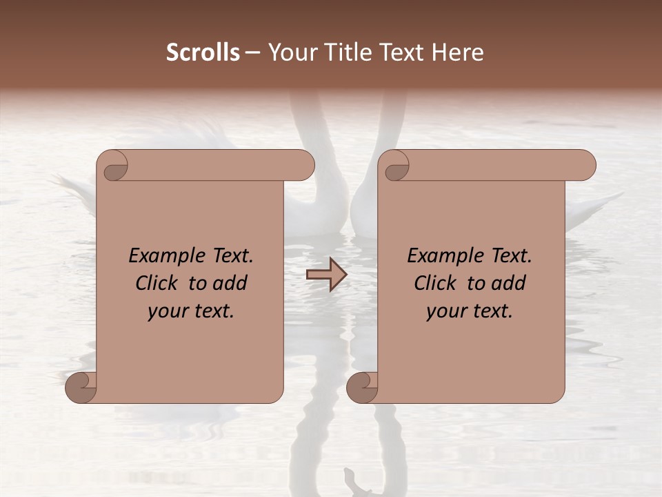 Lake Peaceful Love PowerPoint Template