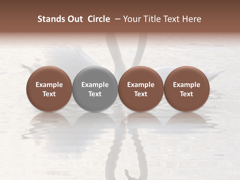 Lake Peaceful Love PowerPoint Template