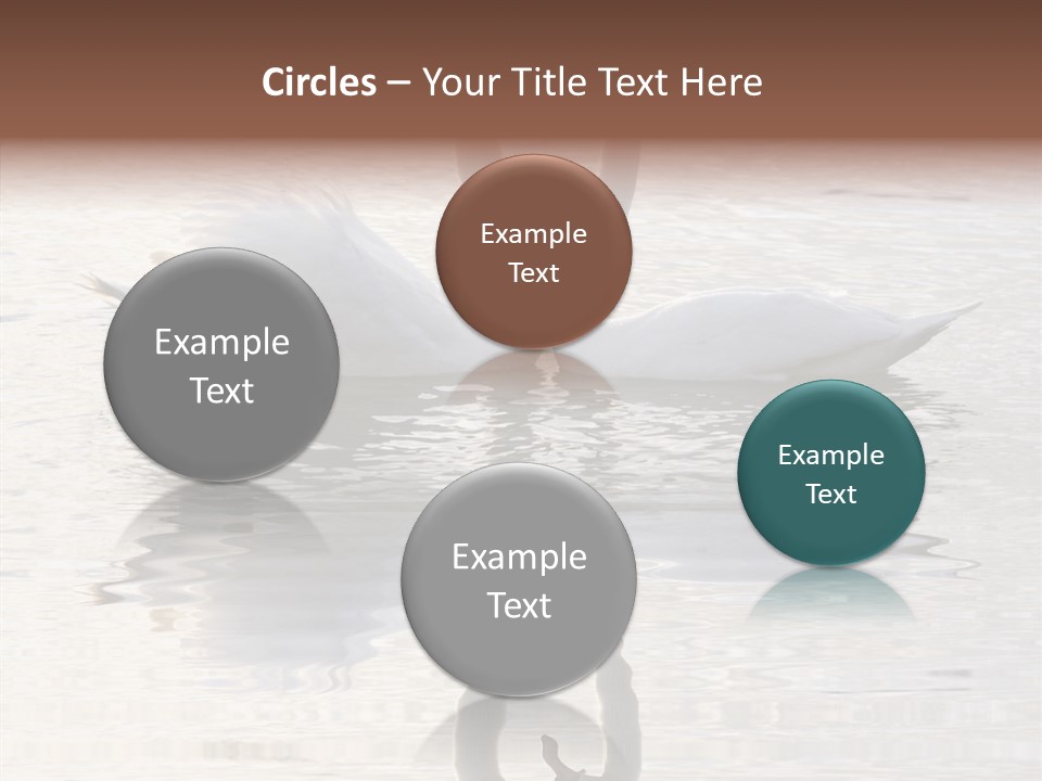 Lake Peaceful Love PowerPoint Template