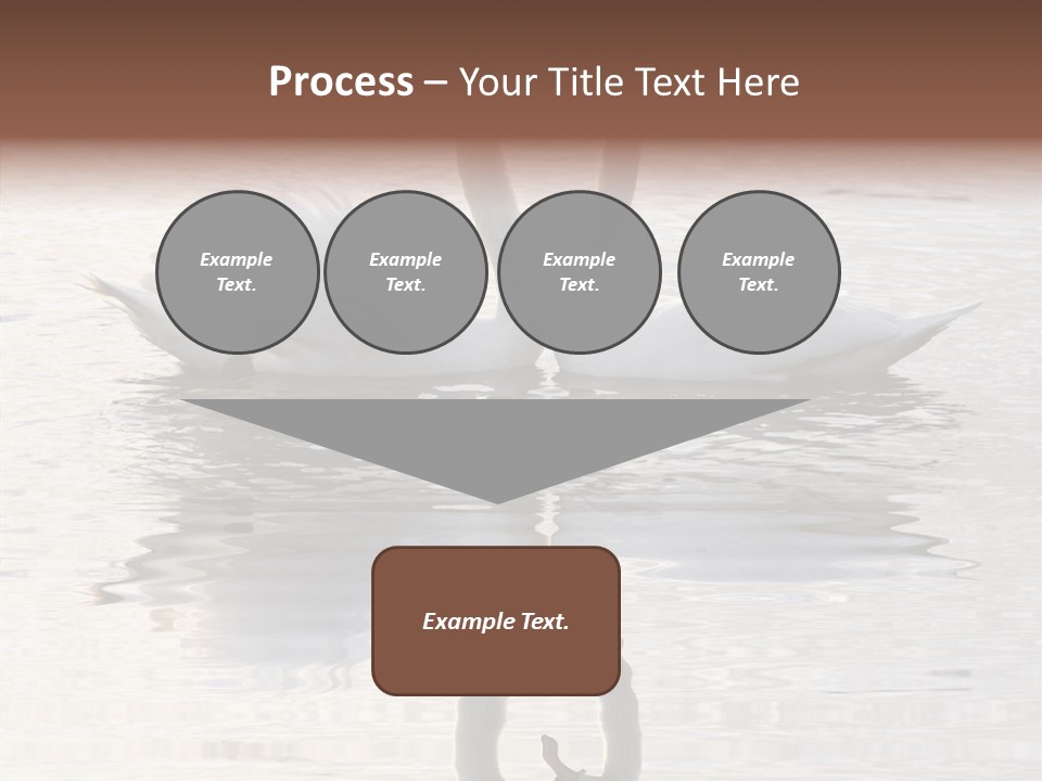 Lake Peaceful Love PowerPoint Template