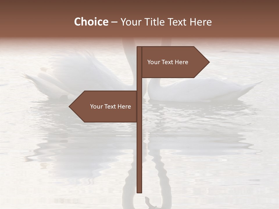 Lake Peaceful Love PowerPoint Template