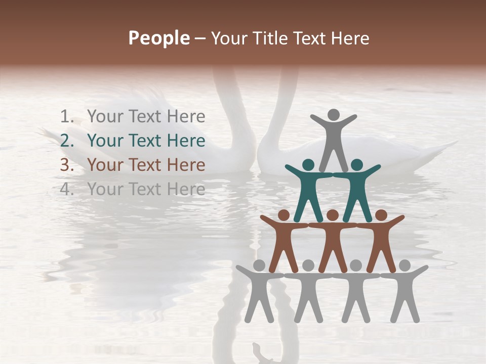 Lake Peaceful Love PowerPoint Template