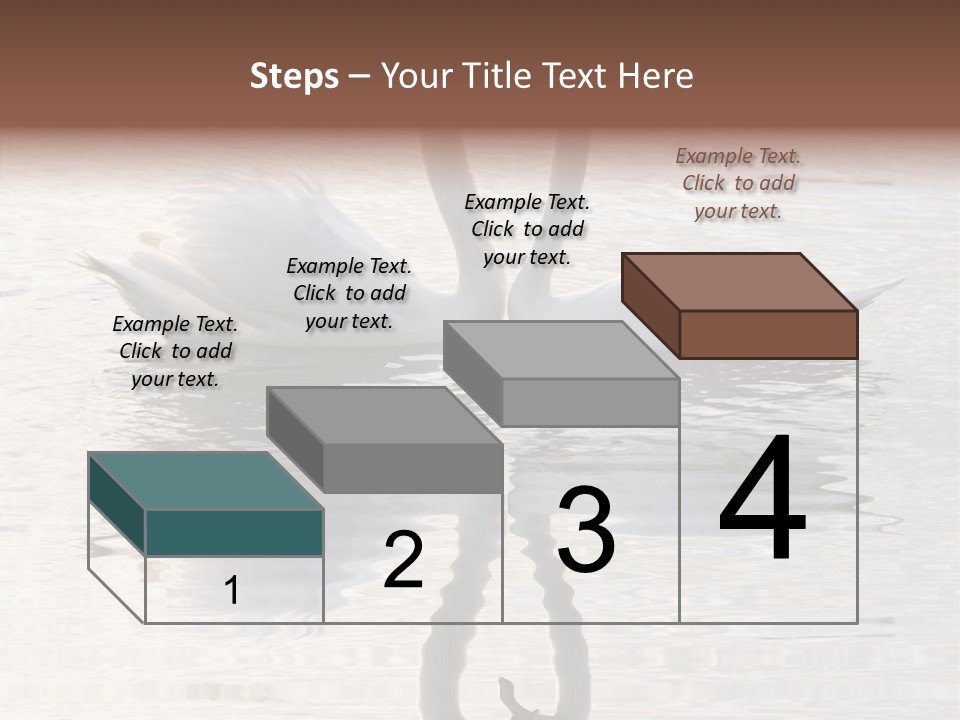 Lake Peaceful Love PowerPoint Template