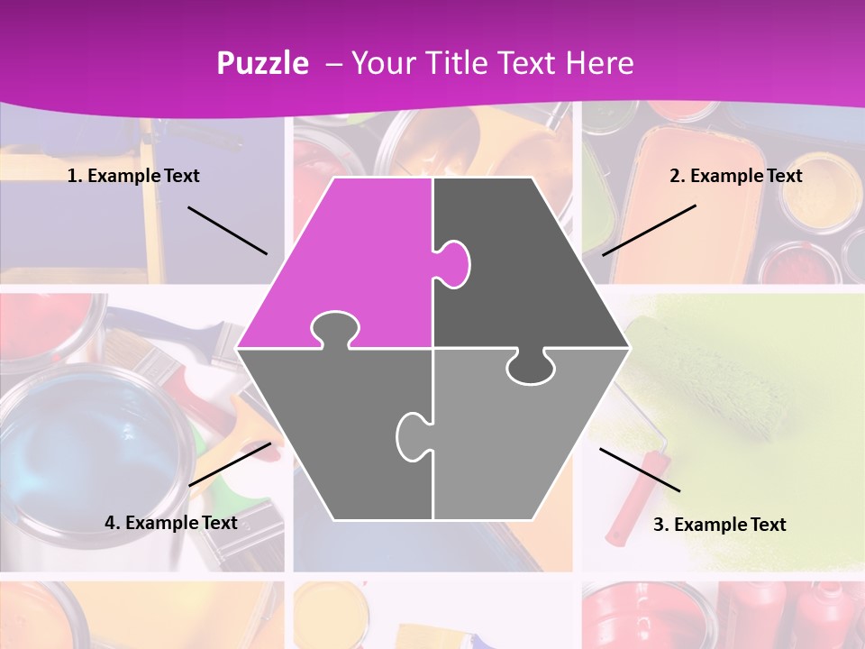 Residential Brushing House PowerPoint Template