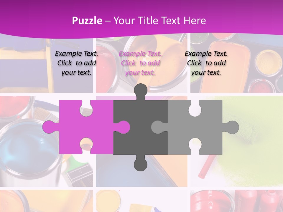 Residential Brushing House PowerPoint Template