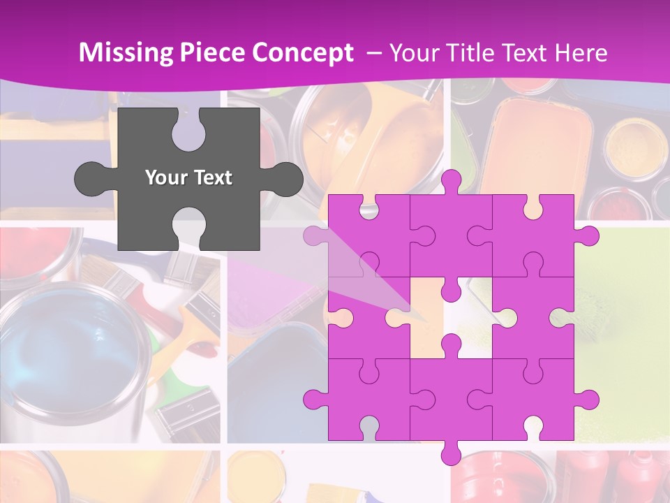 Residential Brushing House PowerPoint Template