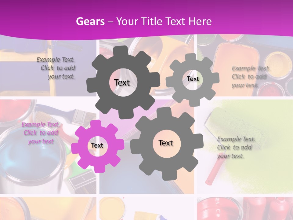 Residential Brushing House PowerPoint Template