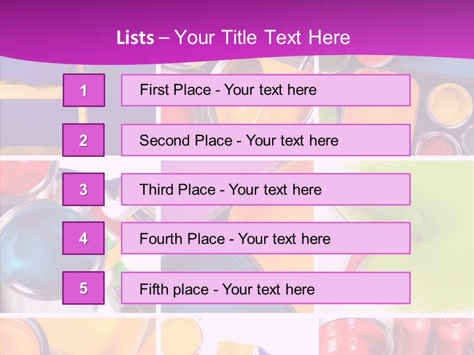 Residential Brushing House PowerPoint Template