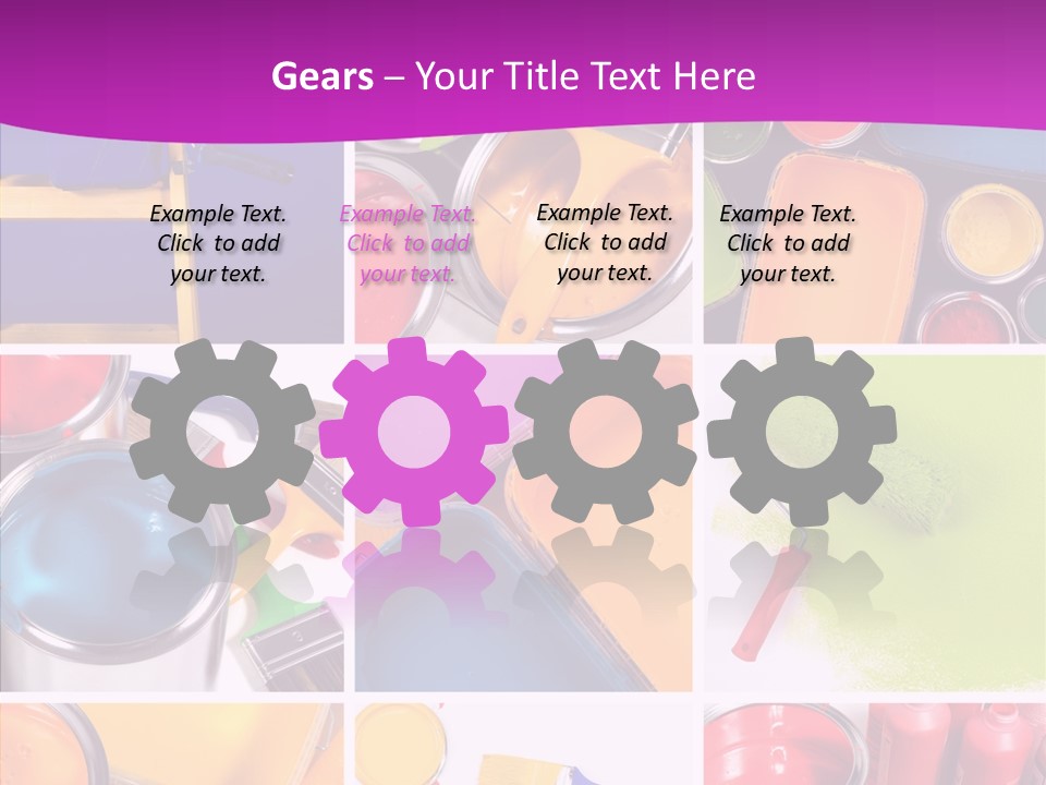 Residential Brushing House PowerPoint Template