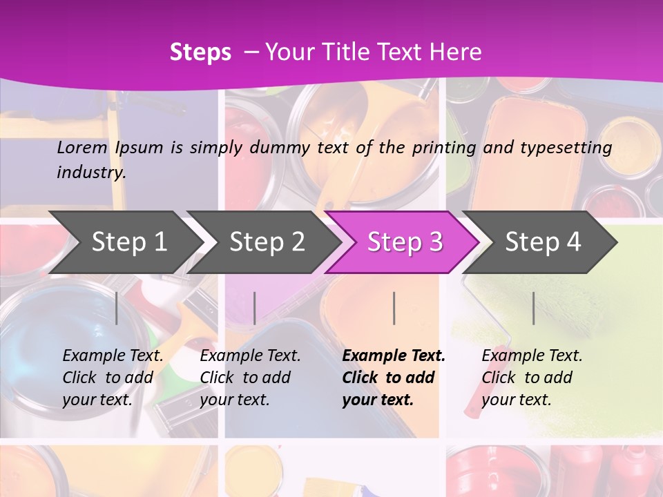 Residential Brushing House PowerPoint Template