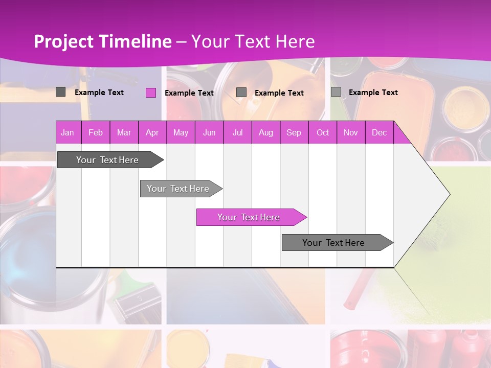 Residential Brushing House PowerPoint Template