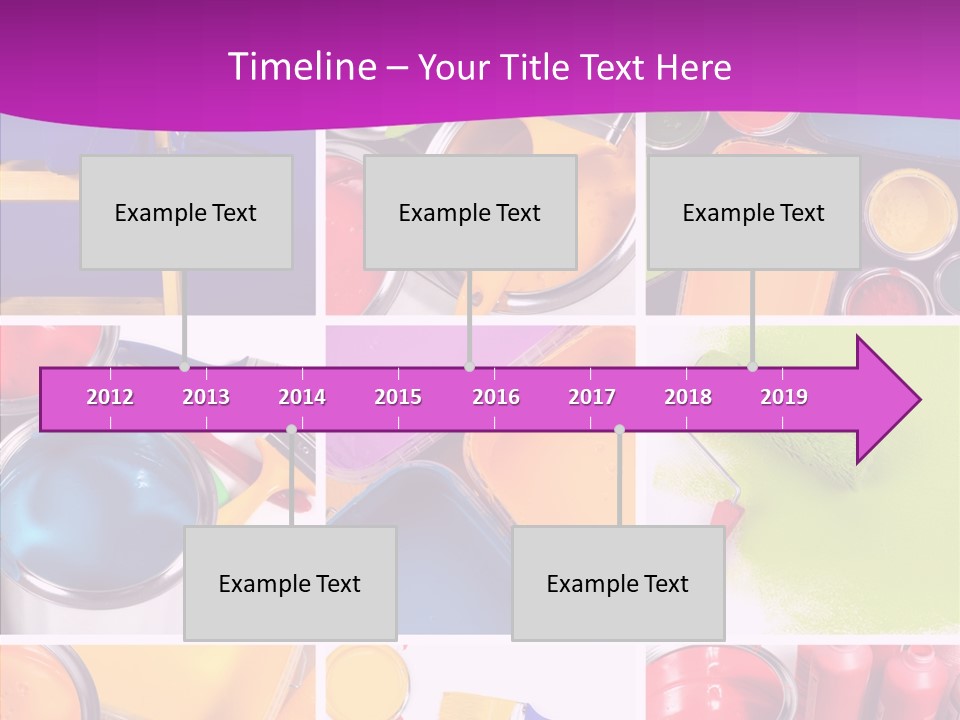 Residential Brushing House PowerPoint Template