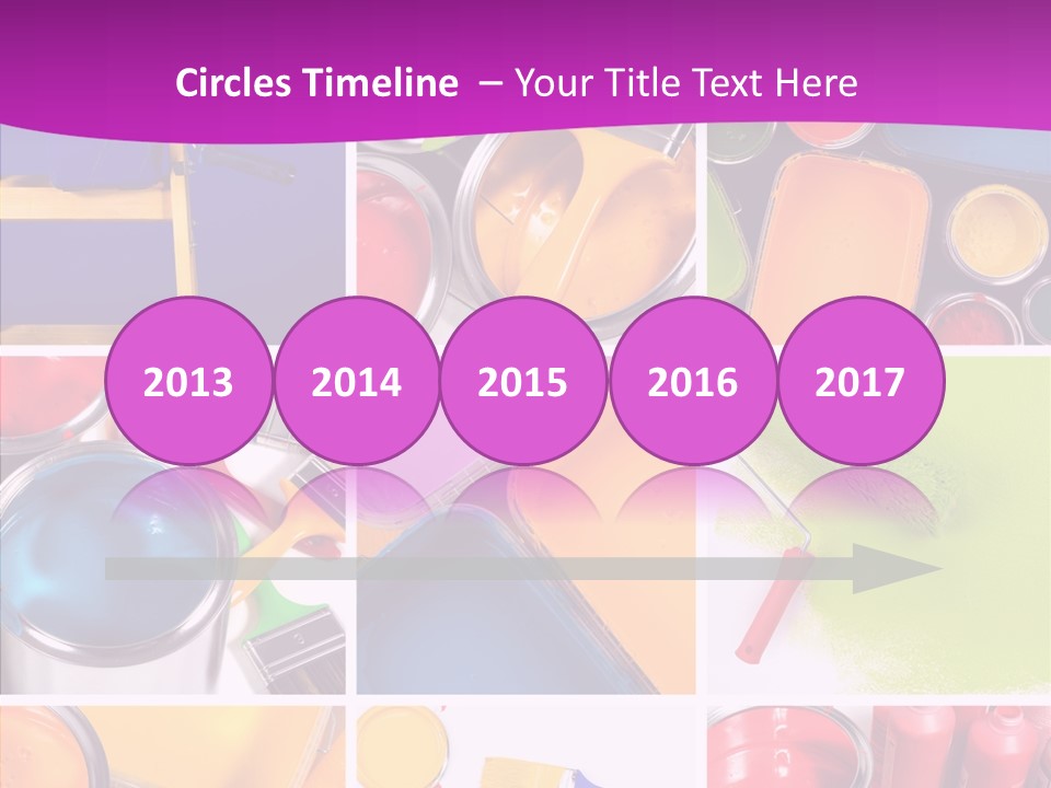 Residential Brushing House PowerPoint Template