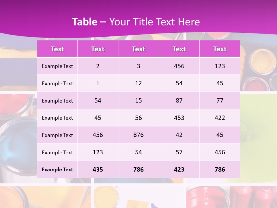 Residential Brushing House PowerPoint Template