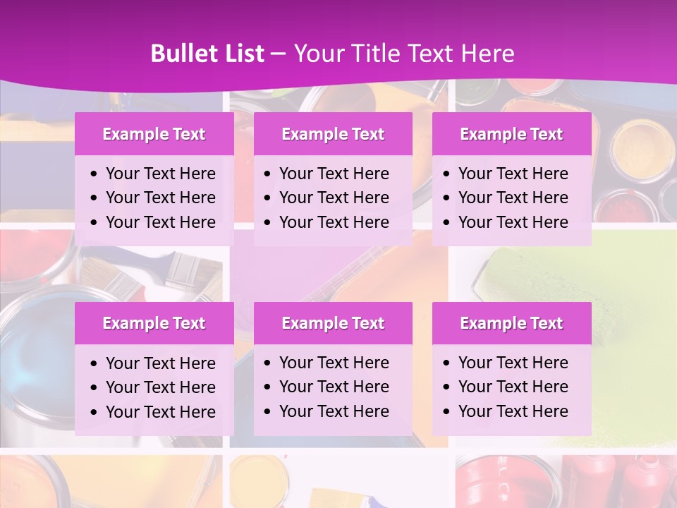 Residential Brushing House PowerPoint Template