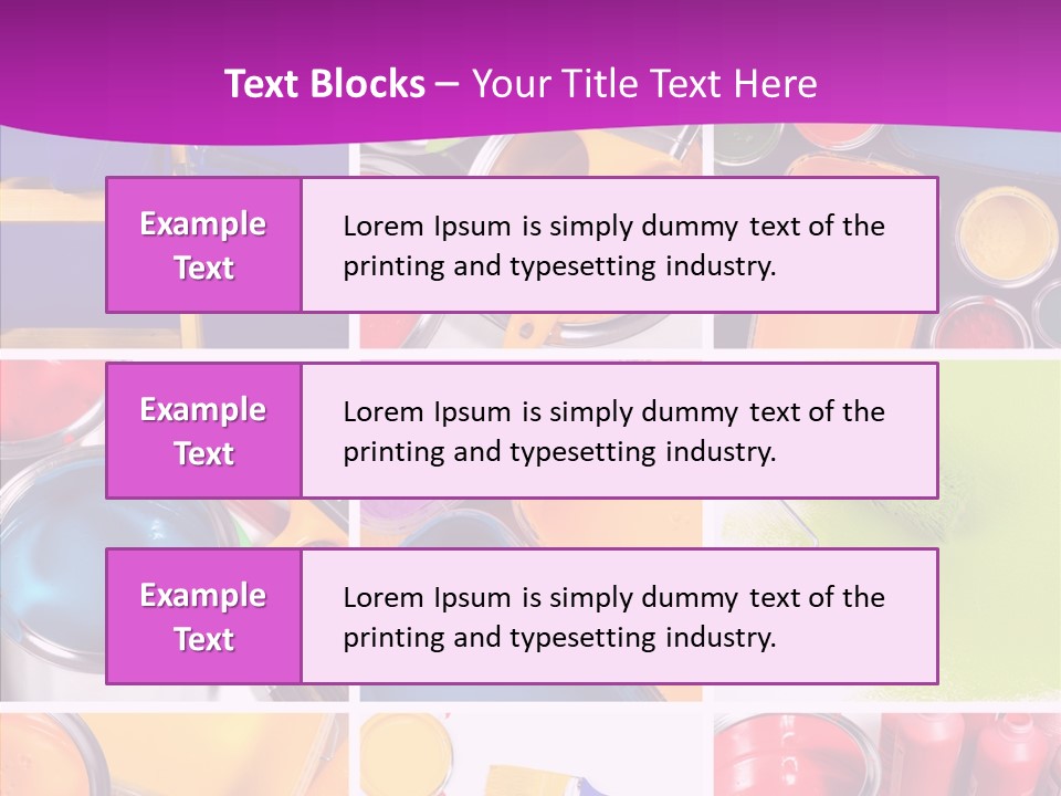 Residential Brushing House PowerPoint Template