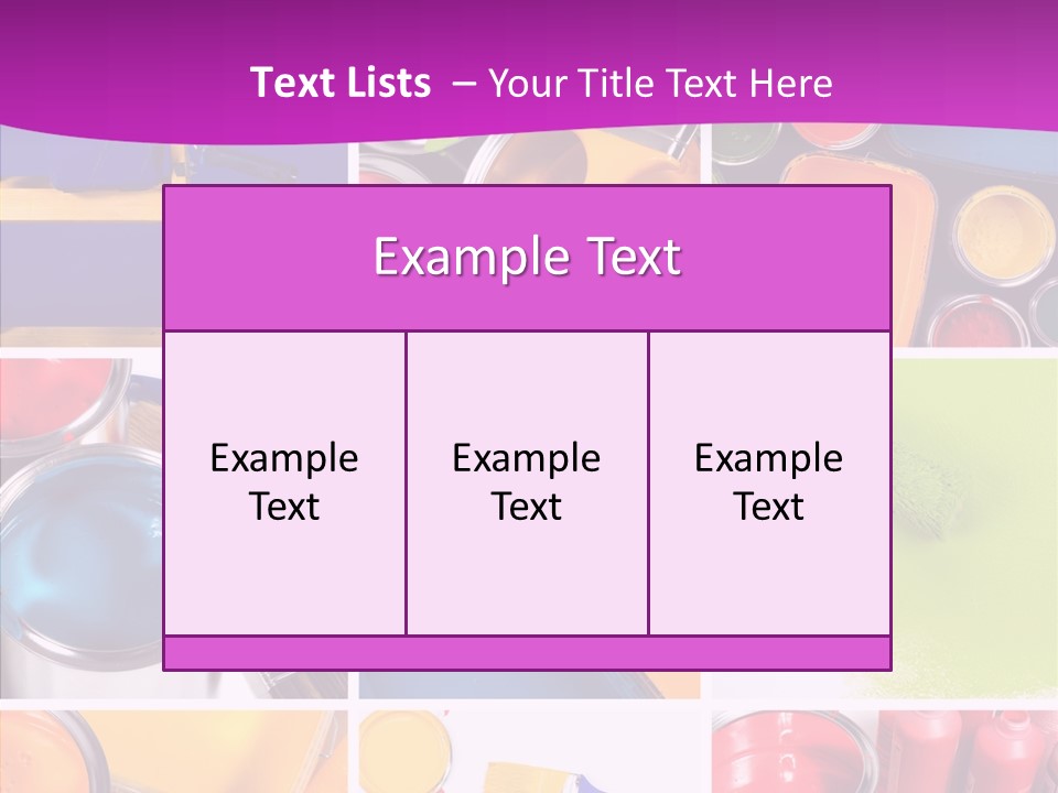 Residential Brushing House PowerPoint Template