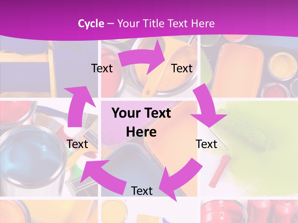 Residential Brushing House PowerPoint Template