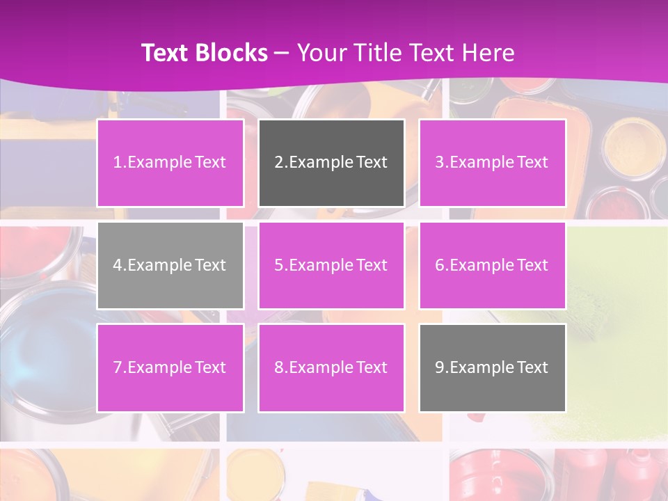 Residential Brushing House PowerPoint Template