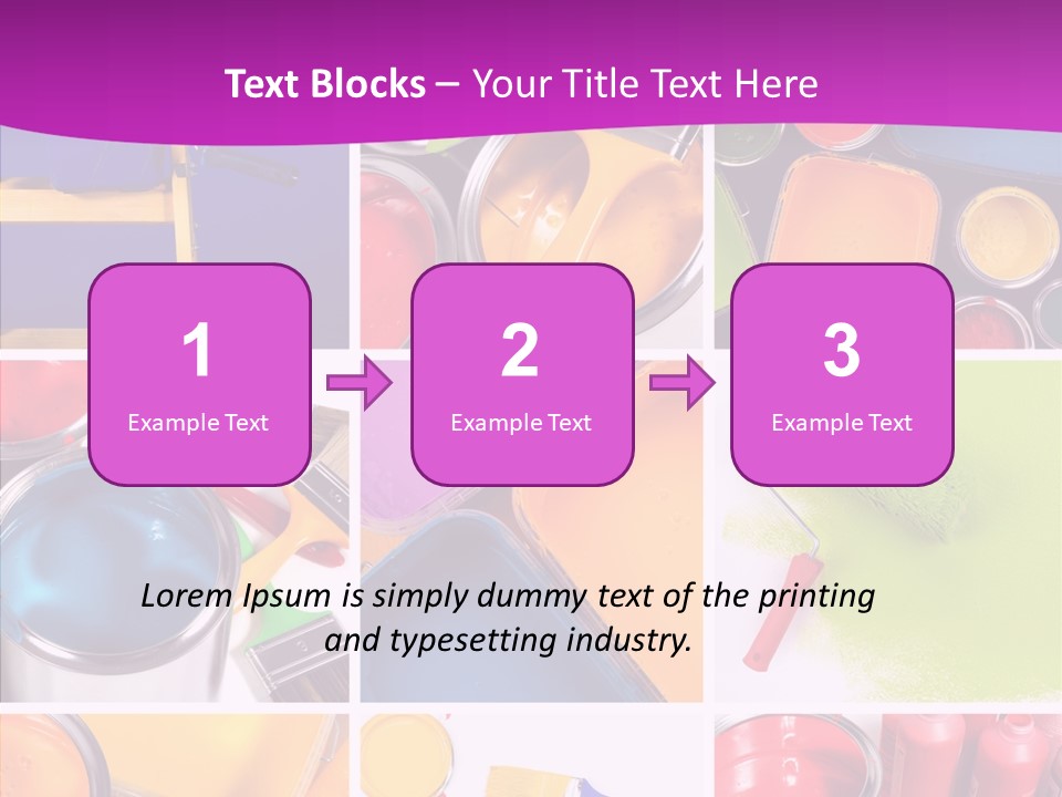 Residential Brushing House PowerPoint Template