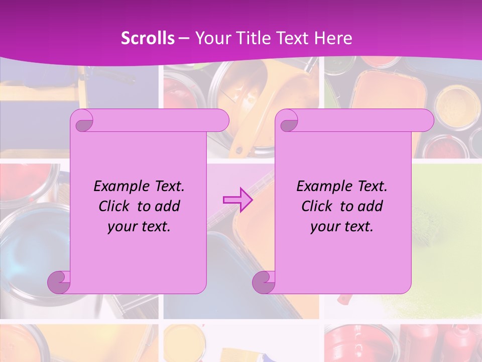 Residential Brushing House PowerPoint Template