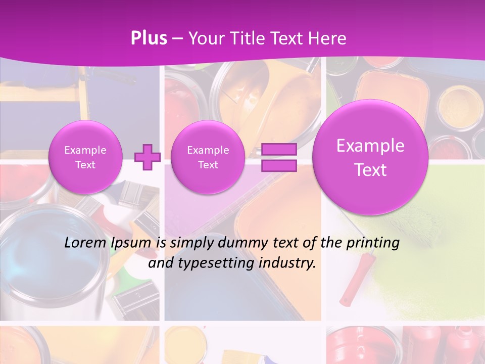 Residential Brushing House PowerPoint Template
