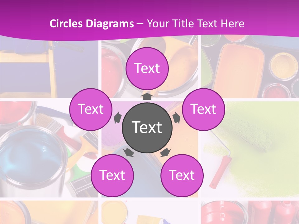 Residential Brushing House PowerPoint Template