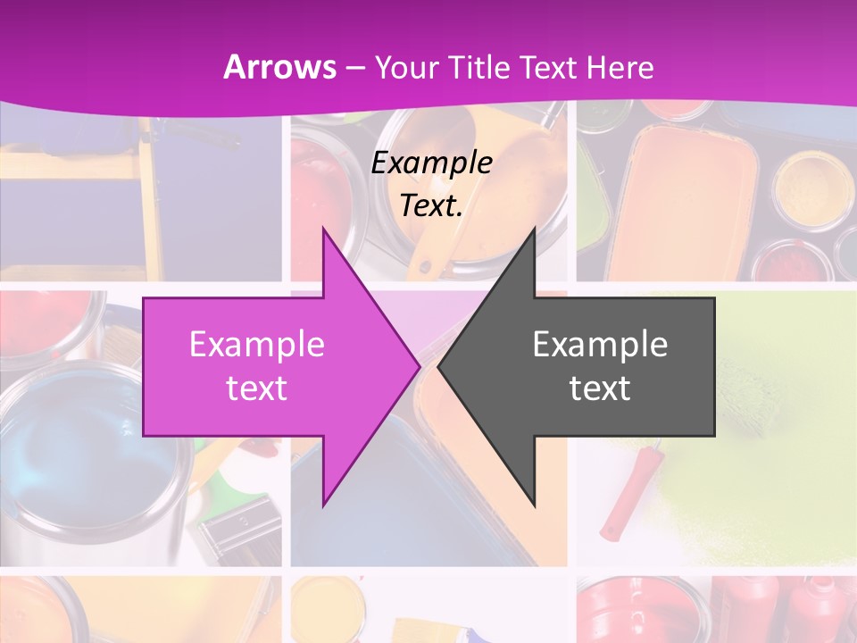 Residential Brushing House PowerPoint Template